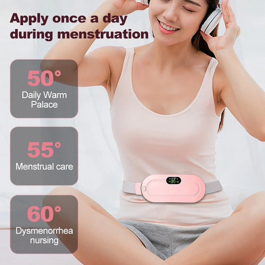 Portable Cordless Period Relief Heating Pad | Menstrual Pain Relief | Free Shipping