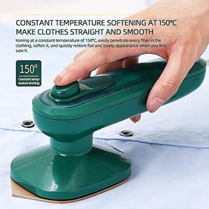 Portable Foldable Mini Steam Iron for Home & Travel (COD & Free Delivery)